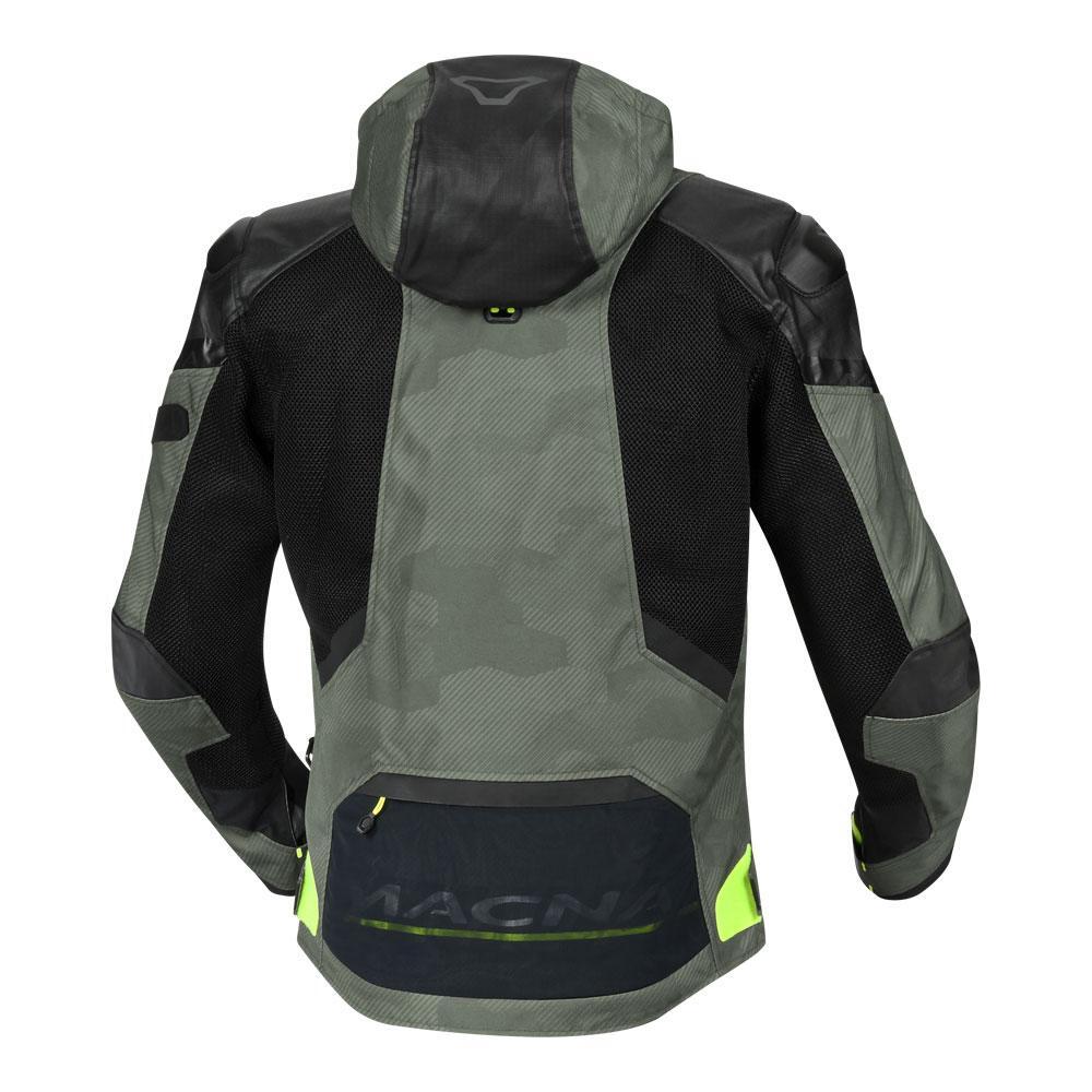 Green and black sales motorcycle jacket