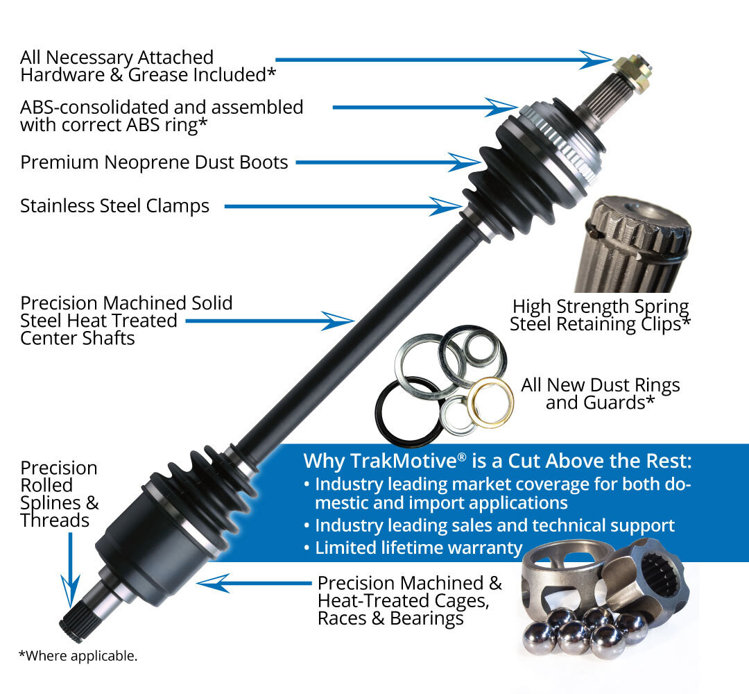 Front Right Axle for 2017-2021 Can-Am Defender Max 800 DPS (HD8)