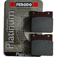 Ferodo Platinum Organic Front Brake Pads for 1980 Honda CB250RS Single - 1 pair