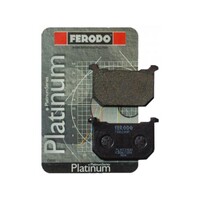 Ferodo Platinum Organic Front Brake Pads for 1981-1982 Kawasaki Z750 GPZ750 Twin Shock - 1 pair