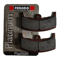 Ferodo Platinum Organic Front Brake Pads for 1982-1985 Honda CBX550 - 1 pair