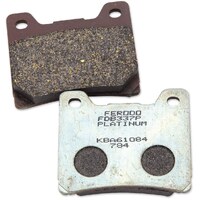 Ferodo Platinum Organic Front Brake Pads for 1984-1985 Yamaha FJ1100 - 1 pair