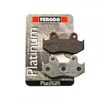 Ferodo Platinum Organic Front Brake Pads for 1986-1989 Honda CH250 Spacy - 1 pair