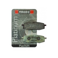 Ferodo Platinum Organic Front Brake Pads for 1986-1993 Yamaha TT250 - 1 pair