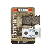 Ferodo Platinum Organic Front Brake Pads for 1987-1988 Suzuki GSXR400 - 1 pair