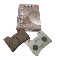 Ferodo Platinum Organic Front Brake Pads for 1990-1991 Yamaha FZR600 - 1 pair