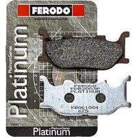 Ferodo Platinum Organic Front Brake Pads for 1996-2006 Yamaha Majesty 250 YP250 - 1 pair