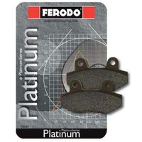 Ferodo Platinum Organic Front Brake Pads for 2006-2009 Yamaha NXC125 Cygnus - 1 pair