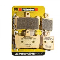 Ferodo Sintergrip HH Front Brake Pads for 2010-2015 Honda VFR1200F - 4 pads