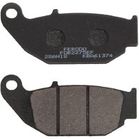 Ferodo Rear Brake Pads for 2019 Honda CB125R Grey Import - 1 pair