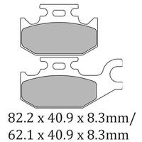 Ferodo Sintergrip HH Front Brake Pads for 2008-2009 Suzuki King Quad 400 4x4 LTA400F - 2 pairs (left & right)