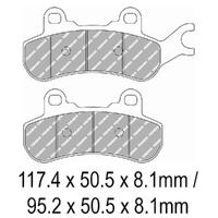 Ferodo Sintergrip HH Front Brake Pads for 2015-2021 Can-Am Defender Max DPS - 2 pairs (left & right)