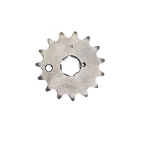 15t Steel Front Sprocket for 1974-1981 Kawasaki Z400 - Standard Gearing 530 Pitch