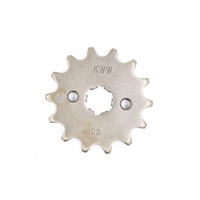 13t Steel Front Sprocket for 2013-2017 Honda NBC110 - Optional Gearing 420 Pitch