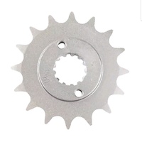 14t Steel Front Sprocket for 1993-1996 Kawasaki KLX650 - Optional Gearing 520 Pitch