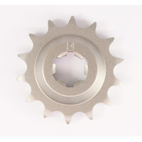 14t Steel Front Sprocket for 1973-2017 Yamaha AG100 - Standard Gearing