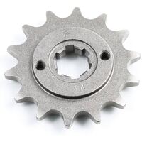 14t Steel Front Sprocket for 1984-1988 Yamaha SRX250 - Standard Gearing