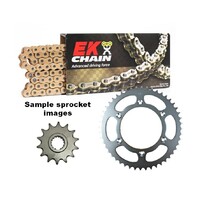 EK Gold X-Ring Chain & Sprocket Kit for 2022-2024 CF Moto 800MT - 17/45