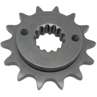 14t Steel Front Sprocket for 1998-2001 Kawasaki ZX-6R ZX600 - Optional Gearing 520 Pitch