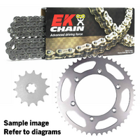 EK X-Ring Chain & Sprocket Kit for 2019-2025 Sherco 300 SE Factory - 13/51