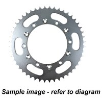 41t Rear Steel Sprocket for 1996-2002 Yamaha YZF1000R Thunderace - Optional Gearing