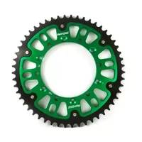 49t Green Supersprox Stealth Rear Sprocket for 1979-1983 Kawasaki KLX250 - Optional Gearing