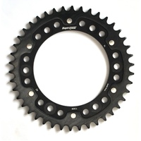 42t Black Supersprox Stealth Rear Sprocket for 2002-2003 Honda CBR900RR 954 - Standard Gearing