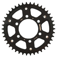 40t Black Supersprox Stealth Rear Sprocket for 2011-2022 Kawasaki ZX-10R Ninja ABS - Optional Gearing