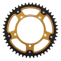 43t Gold Supersprox Stealth Rear Sprocket for 2001-2006 Suzuki GSXR1000 - Optional Gearing