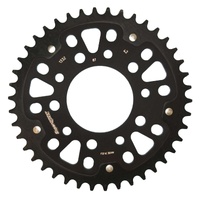 45t Black Supersprox Stealth Rear Sprocket for 1993-1995 Suzuki GSF400 Bandit - Standard Gearing