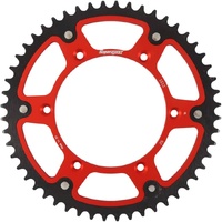 47t Red Supersprox Stealth Rear Sprocket for 2008-2010 Husqvarna TXC250 - Optional Gearing