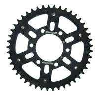 45t Black Supersprox Stealth Rear Sprocket for 1983-1984 Suzuki GR650X - Optional Gearing