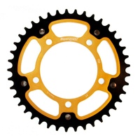 40t Gold Supersprox Stealth Rear Sprocket for 1998-1999 Aprilia RSV1000 Mille - Optional Gearing