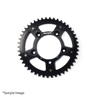 42t Black Supersprox Stealth Rear Sprocket for 1998-1999 Aprilia RSV1000 Mille - Standard Gearing