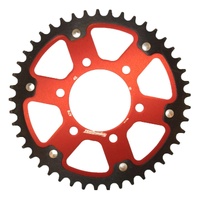 40t Red Supersprox Stealth Rear Sprocket for 2021 Aprilia RSV4 1100 RR - Optional Gearing