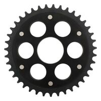 Supersprox 43t Black Stealth Rear Sprocket for 2005-2007 Ducati 1000S DS Multistrada USD Ohlins  - 520 Pitch