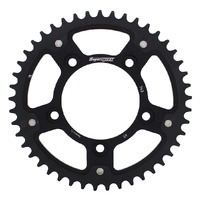 36t Black Supersprox Stealth Rear Sprocket for 2020-2022 Ducati 1100 Scrambler Pro - Optional Gearing 520 Pitch