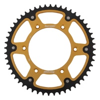 47t Gold Supersprox Stealth Rear Sprocket for 2012-2015 BMW G650GS Sertao - Standard Gearing