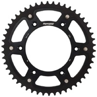 44t Black Supersprox Stealth Rear Sprocket for 1983-2007 Honda CR125R - Optional Gearing