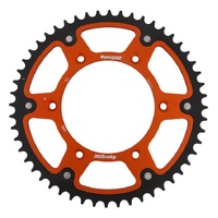 40t Orange Supersprox Stealth Rear Sprocket for 1995-2015 KTM 125 EXC - Optional Gearing