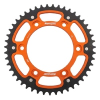 42t Orange Supersprox Stealth Rear Sprocket for 2007-2008 KTM 990 Adventure S - Standard Gearing