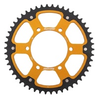 47t Gold Supersprox Stealth Rear Sprocket for 2011-2019 Triumph 800 Tiger XC - Optional Gearing