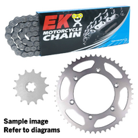 EK Standard Chain & Sprocket Kit for 1983-1984 Honda CR80R - 14/49