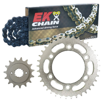 EK Black X-Ring Chain & Sprocket Kit for 2012-2015 Ducati 659 Monster LAMS 14/48
