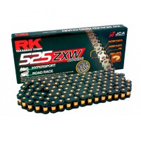 RK 525ZXW Black Motorbike Chain - 120 Links