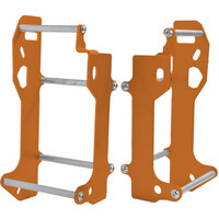 CrossPro Orange Radiator Guards for 2003-2007 KTM 250 EXC