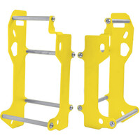 CrossPro Yellow Radiator Guards for 2007-2010 KTM 125 SX