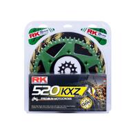 RK Lite Chain & Sprocket Kit Green 13/48 for Kawasaki KX250F 2006-2020