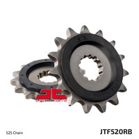 15t Rubber Cushioned Front Sprocket for 1996-2002 Kawasaki ZX-7R