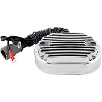 Chrome Voltage Regulator Rectifier for 2006 Harley Davidson 1450 FLST Heritage Softail Classic 